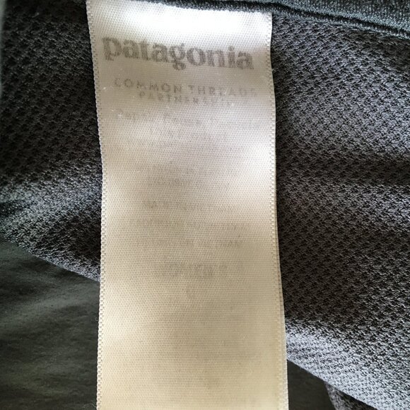 PATAGONIA Gray Zip Pockets Adjustable Length Drawstring Hiking Pant - Picture 3 of 16